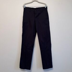 Genuine Mens Dickies Black Pants Trousers 30 x 32